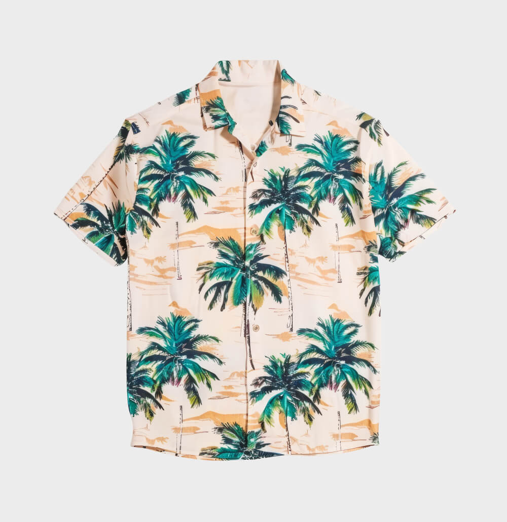 Tree Printed Casual Shirt